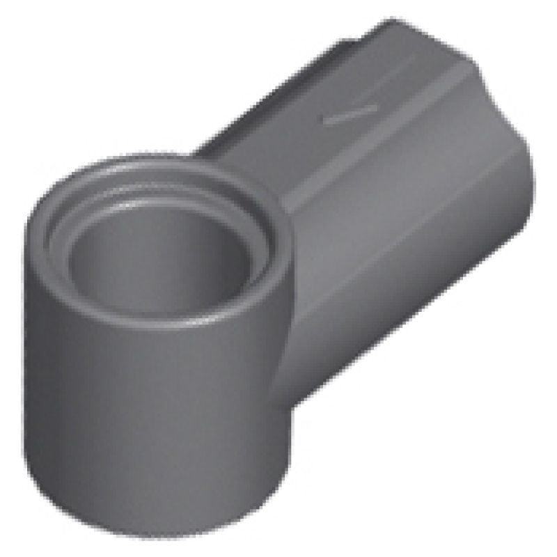 Technic, As en Pin Koppeling #1 Dark Bluish Gray